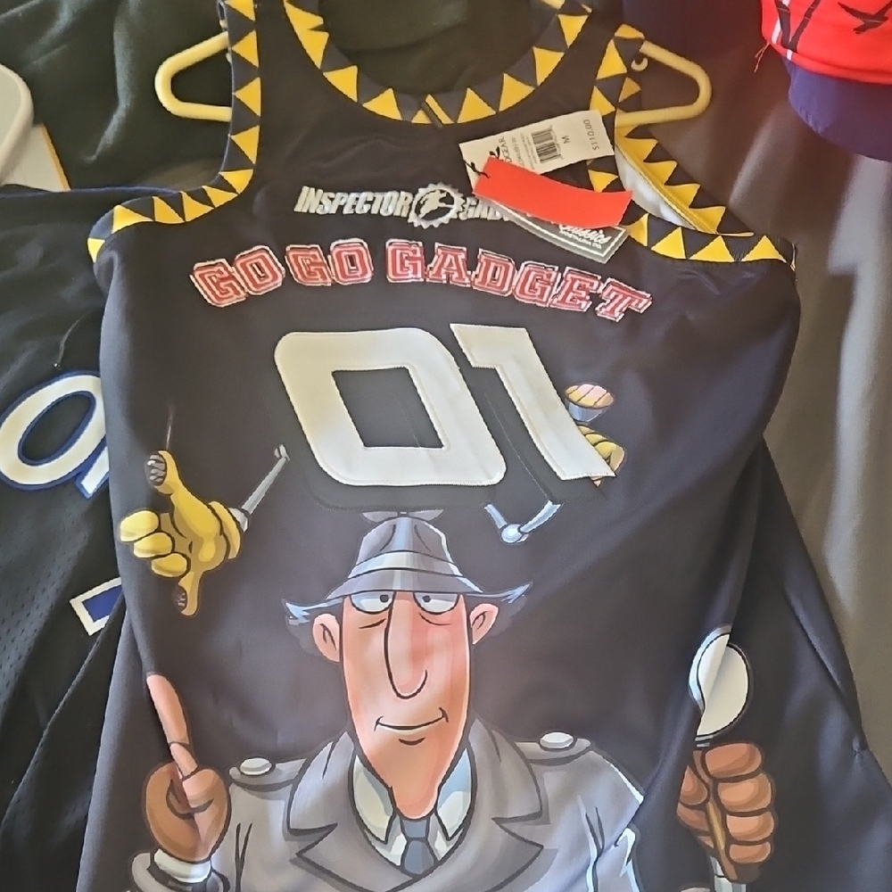 Black and Yellow Cartoon Graphic Tank Top